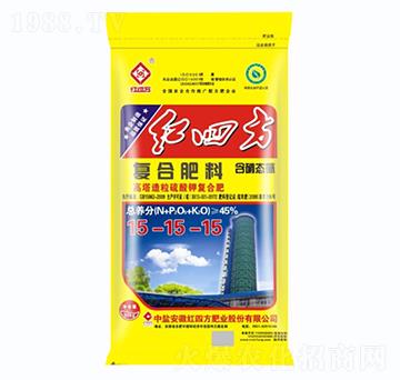 高塔硫酸鉀復(fù)合肥料15-15-15-紅四方