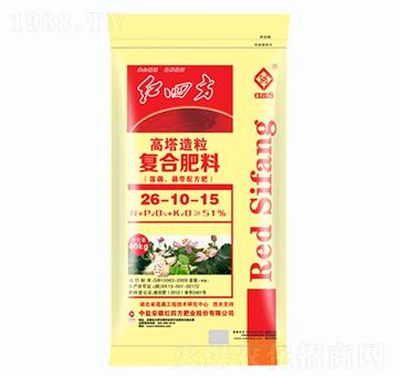 蓮藕專用復(fù)合肥料26-10-15-紅四方