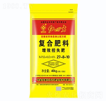 增效控失肥復合肥料27-8-10-紅四方