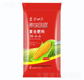玉米腐植酸復(fù)合肥料30-6-6-鋅玉糧源-紅四方