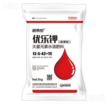 膨果型大量元素水溶肥料12-5-42+TE-優(yōu)樂鉀-第五元素
