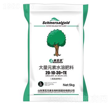 高氮高鉀型大量元素水溶肥料20-10-30+TE-施邁金-第五元素