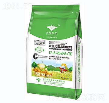 大量元素水溶肥料17-8-25+FA+TE-新核能