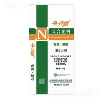 智能·溫控復(fù)合肥料18-13-15-葩田生物