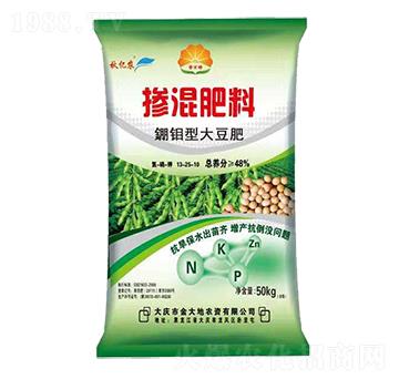 硼鉬型大豆專用摻混肥料13-25-10-秋億農(nóng)-永利肥業(yè)