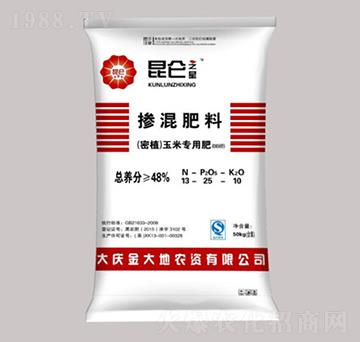 密植玉米專用摻混肥料（BB肥）13-25-10-昆侖之美-永利肥業(yè)