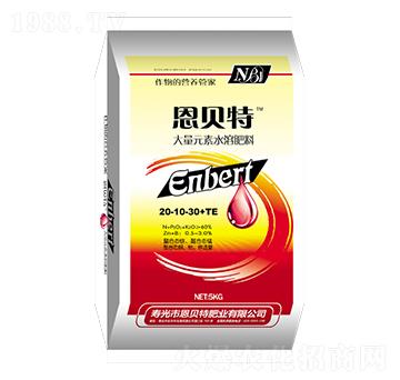 大量元素水溶肥料20-10-30+TE-恩貝特