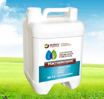 均衡生長(zhǎng)型大量元素水溶肥200-200-200+TE-泰普克-卡夫