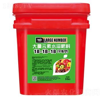 平衡型大量元素水溶肥料18-18-18+TE-葉碧特