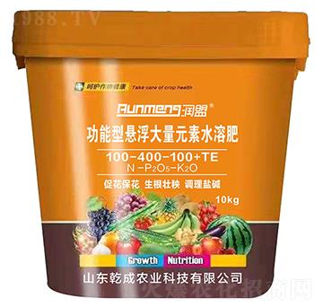 功能型懸浮大量元素水溶肥100-400-100+TE-乾成農(nóng)業(yè)