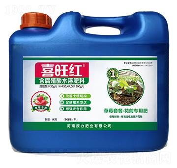 草莓專用含腐殖酸水溶肥料-喜旺旺-原力肥業(yè)