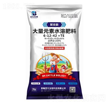 聚安酸大量元素水溶肥料6-12-42+TE-芭牛生物