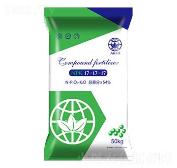 水溶性硫酸鉀復(fù)合肥料17-17-17-中盛農(nóng)業(yè)