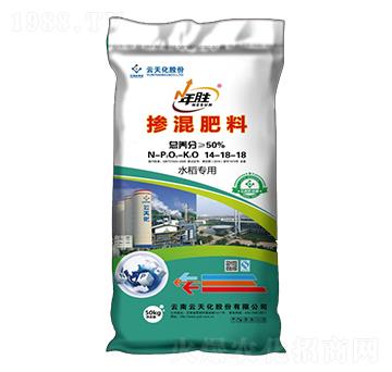水稻專用摻混肥14-18-18-年勝-世紀(jì)云天