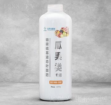 瓜果類(lèi)專(zhuān)用硝碳硫基液態(tài)葉面肥60-400-260-世紀(jì)云天