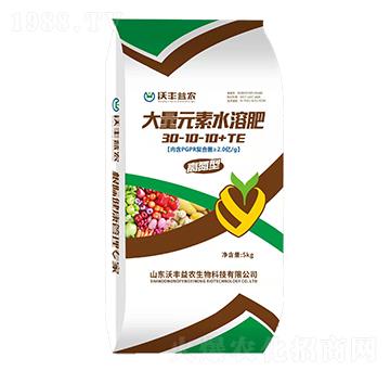 大量元素水溶肥料30-10-10+TE-沃豐益農(nóng)
