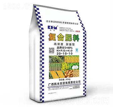 40%高濃度尿基型復(fù)合肥料20-10-10-凱基化工