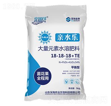 平衡型大量元素水溶肥料18-18-18+TE-茁沃·親水樂(lè)-深海生物