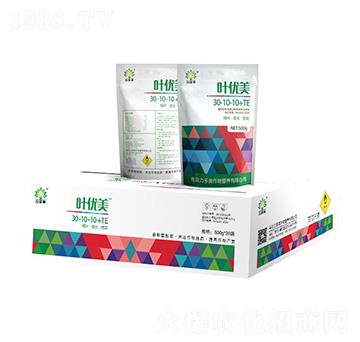 500g高氮型大量元素水溶肥料30-10-10+TE-葉優(yōu)美-農(nóng)圣人
