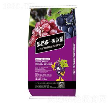 葡萄專用含礦源腐植酸水溶肥料-果然多·碳能量-農(nóng)圣人
