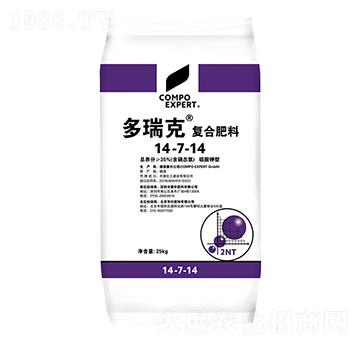 多瑞克復合肥料14-7-14-康樸