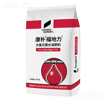 大量元素水溶肥5-5-40+MgO+TE-福地力-康樸