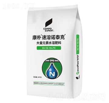 大量元素水溶肥30-10-10+TE-速溶諾泰克-康樸