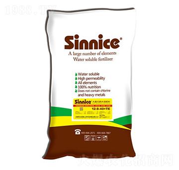 粉劑大量元素水溶肥12-8-40-圣尼斯-福泰紅牛