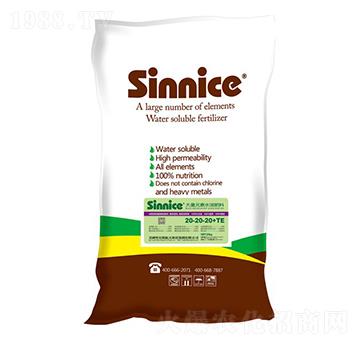 粉劑大量元素水溶肥20-20-20-圣尼斯-福泰紅牛