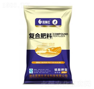 硫酸鉀型復(fù)合肥料15-5-20-宜施壯