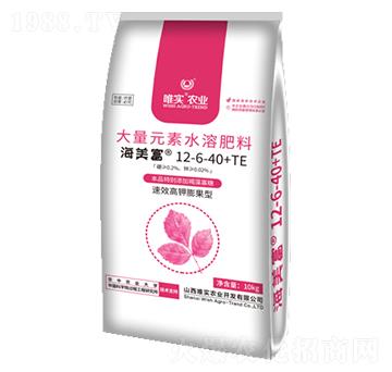 大量元素水溶肥料12-6-40+TE-海美富-唯實(shí)