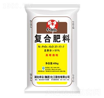 高塔造粒復合肥料27-17-7-紅獅犸-祥云農業(yè)