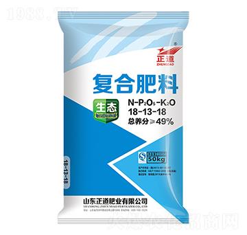 50kg復合肥料18-13-18-正道-祥云農業(yè)