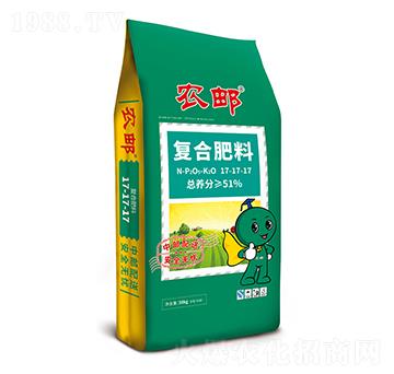 農(nóng)郵腐植酸復(fù)合肥17-17-17-農(nóng)大生態(tài)
