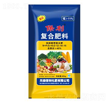 純硫酸鉀復(fù)合肥12-18-15-保利化肥