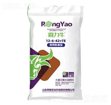 大量元素水溶肥12-6-42+TE-喜力牛-榮耀農(nóng)業(yè)