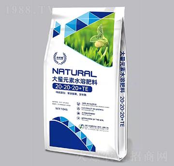 10kg大量元素水溶肥料20-20-20+TE-豐耘九州