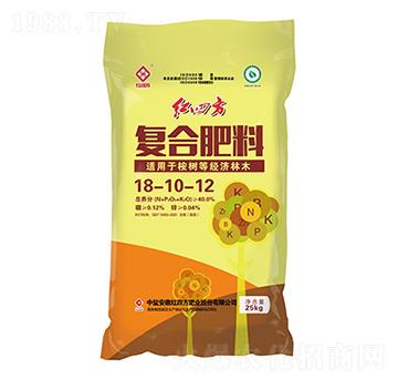 桉樹專用配方復合肥料18-10-12-紅四方