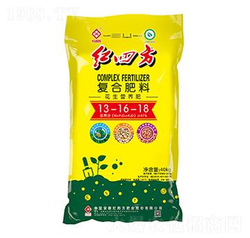 花生專用營(yíng)養(yǎng)配方復(fù)合肥料13-16-18-紅四方