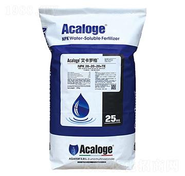 大量元素水溶肥料20-20-20+TE-艾卡羅格-海鯨