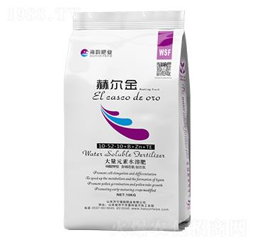 高磷型大量元素水溶肥料10-52-10+B+Zn+TE-赫爾金-海韻生物