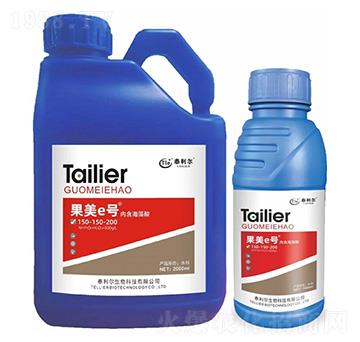 大量元素水溶肥料150-150-200-果美e號-泰利爾