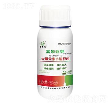 高磷超鉀型大量元素水溶肥料40-520-580+TE-愛(ài)美瑞