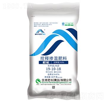 夢豐控釋摻混肥19-10-18-住商肥料